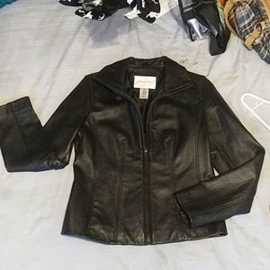 Leather jacket